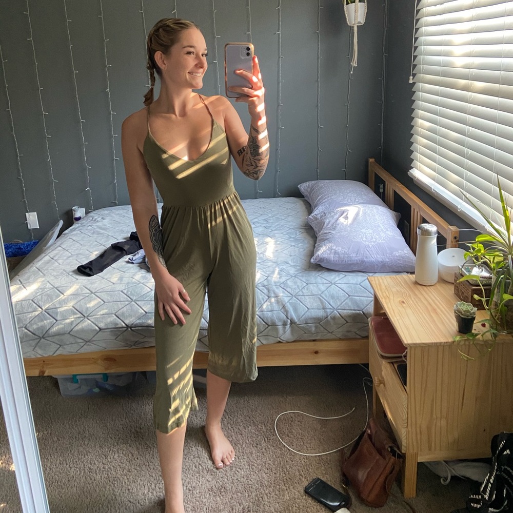 Green Jumpsuit